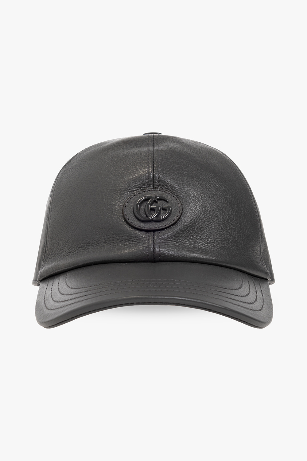 Gucci fashion leather hat